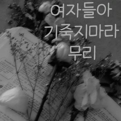 여자들아기죽지마라무리